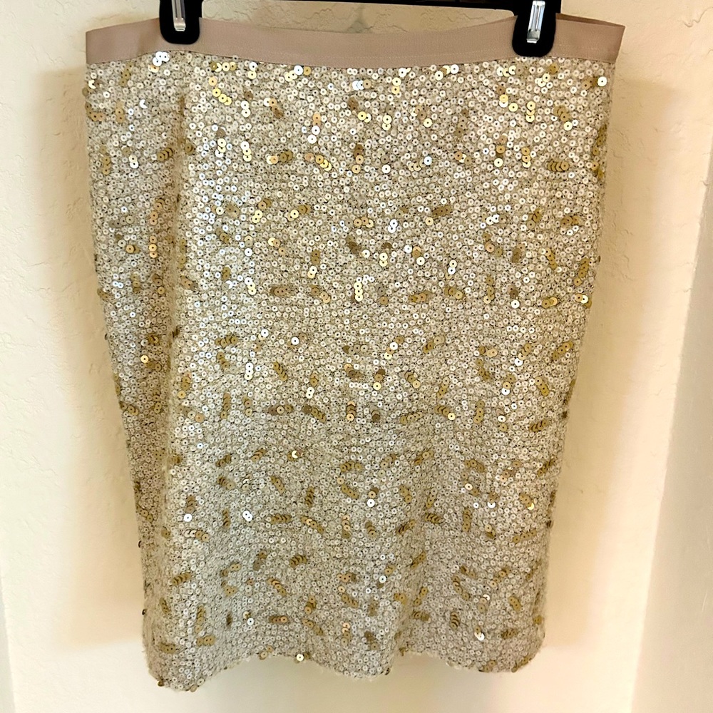 Rafaella sequin skirt